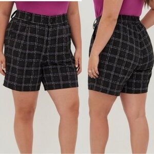 Torrid plaid shorts